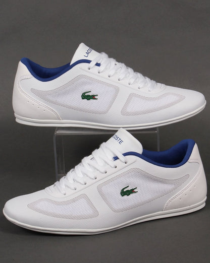 Lacoste Misano Evo Sneaker Weiß/Blau