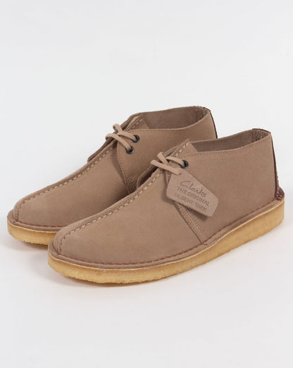 Clarks Originals Desert Trek Wildlederschuhe Sand