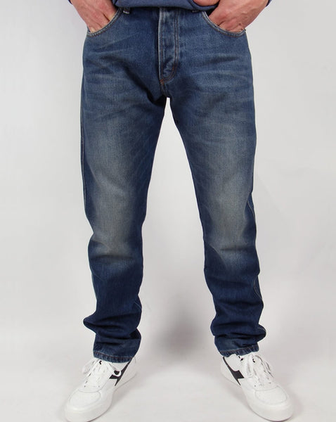 Lois Terrace Taper Fit Jeans Blue Wash