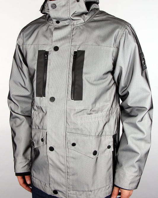 Marshall Artist Marshall Artist Atmosfera Parka Onix/Weiß