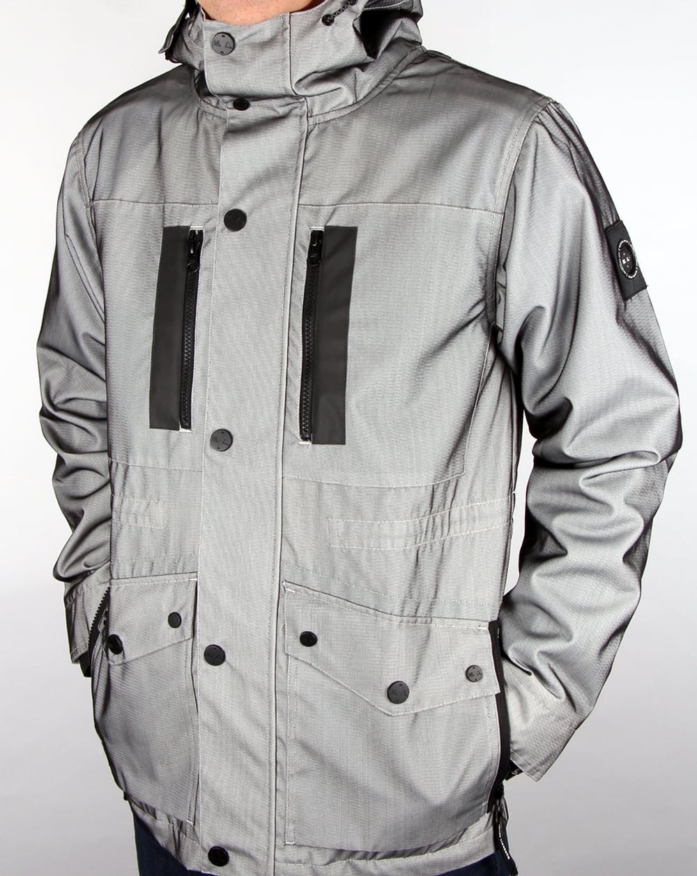 Marshall Artist Atmosfera Parka Onix/Weiß