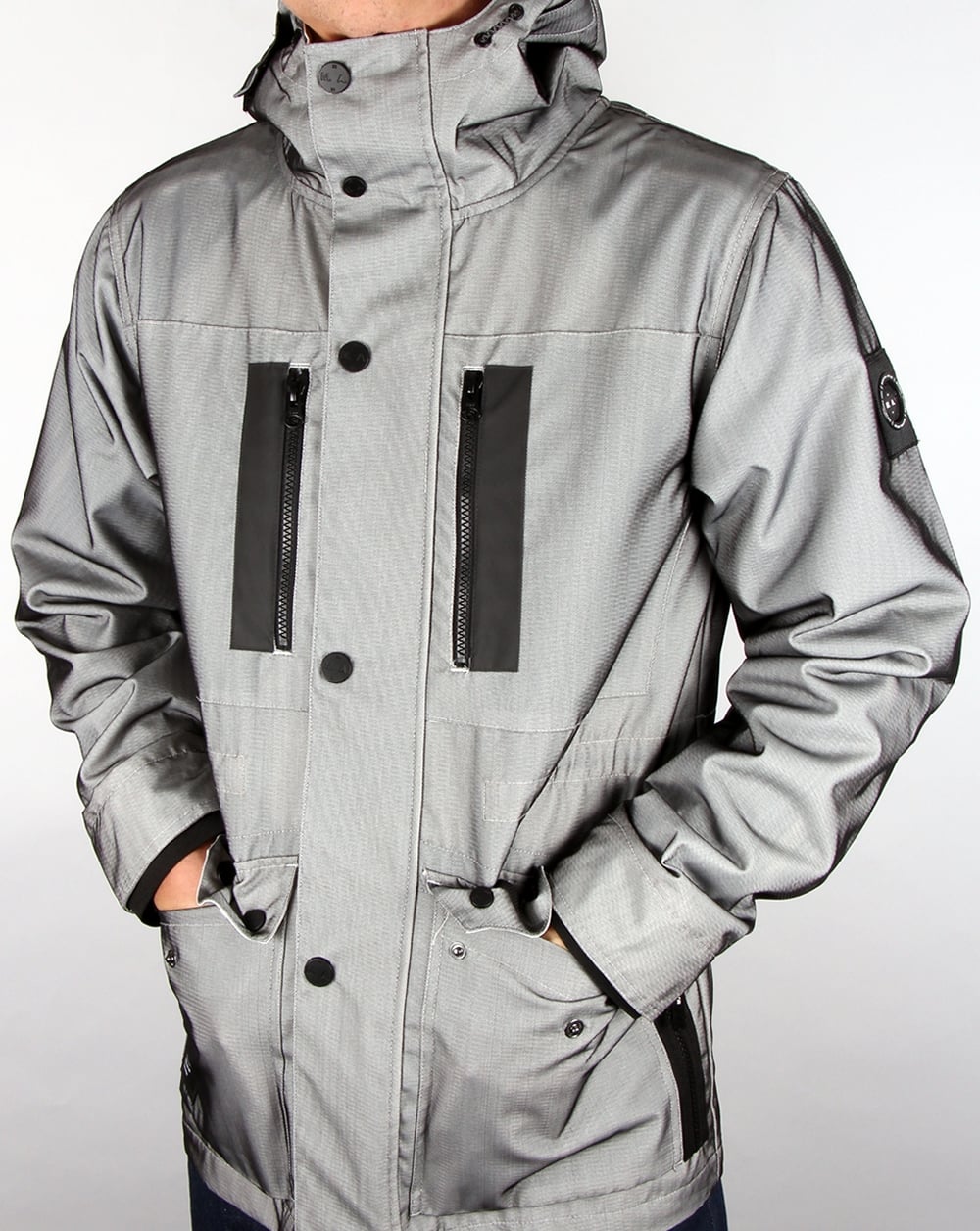 Marshall Artist Atmosfera Parka Onix/Weiß