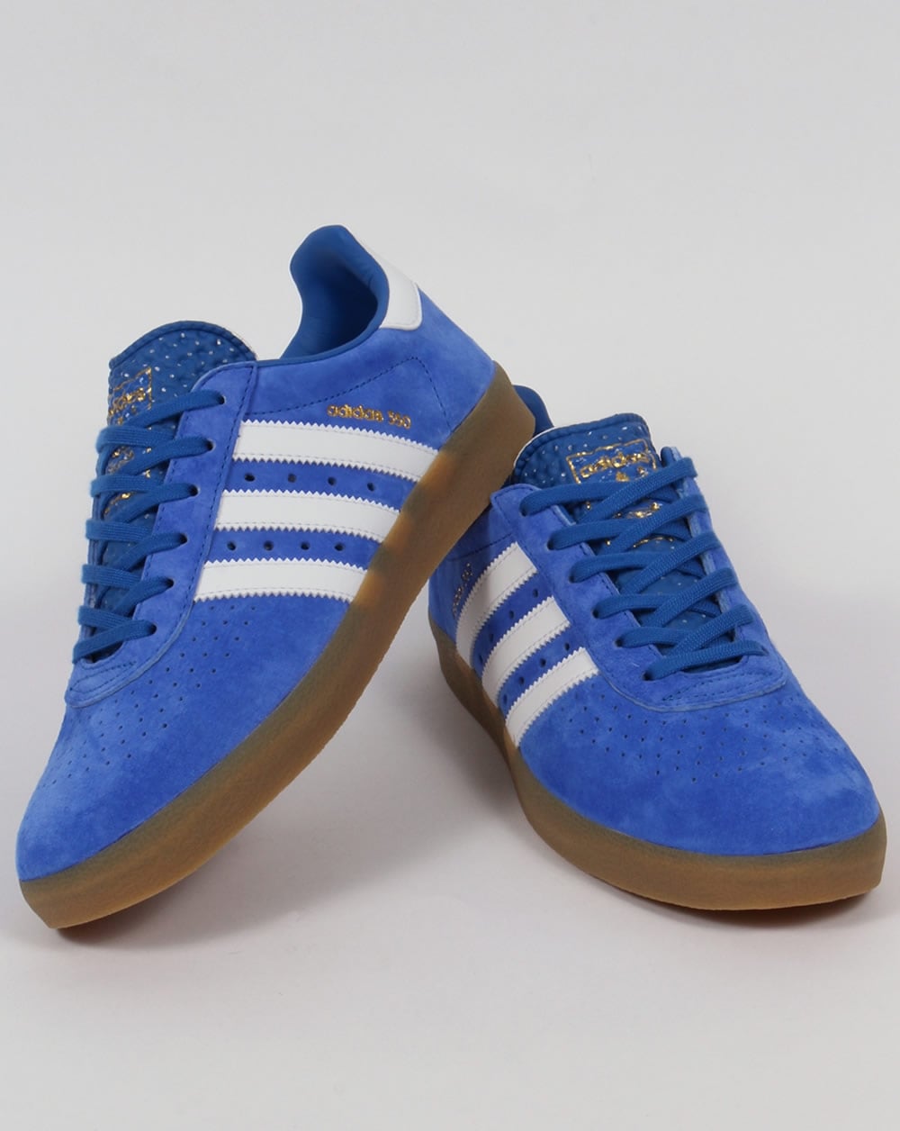 Adidas 350 Turnschuhe Blau/Weiß/Gummi