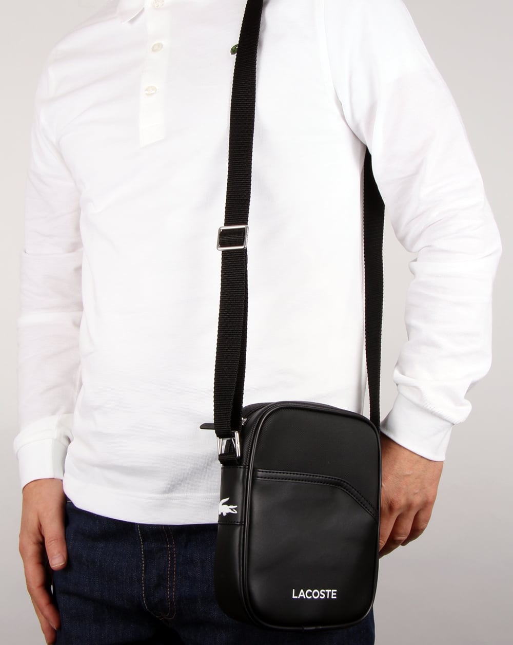 Lacoste Ultimum Kameratasche Schwarz