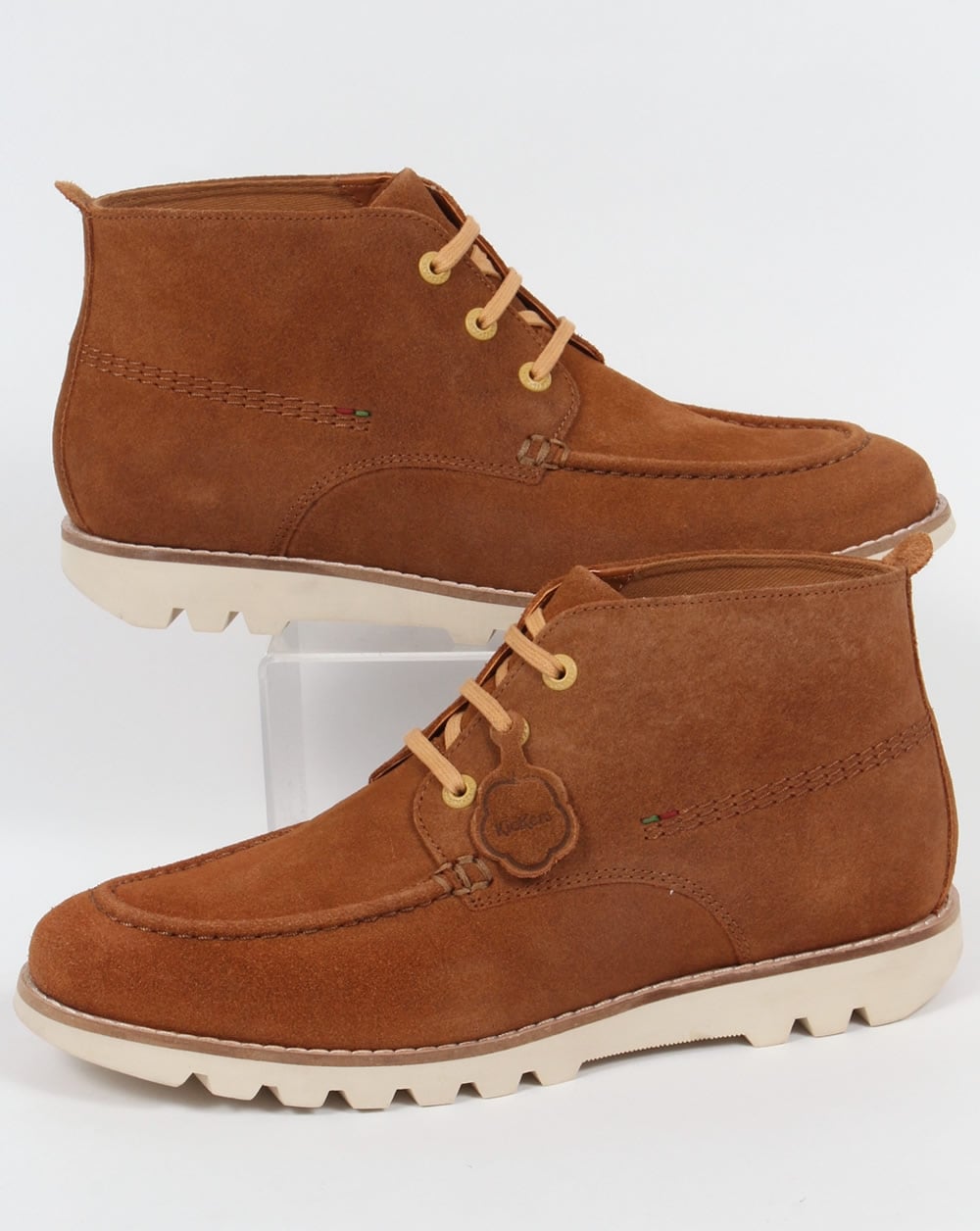 Kickers Kymbo Mokassins Wildleder Hellbraun
