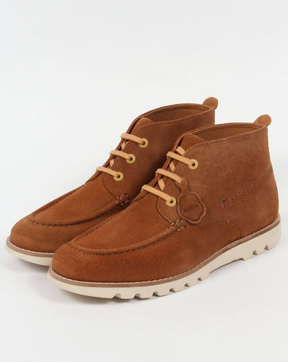 Kickers Kymbo Mokassins Wildleder Hellbraun