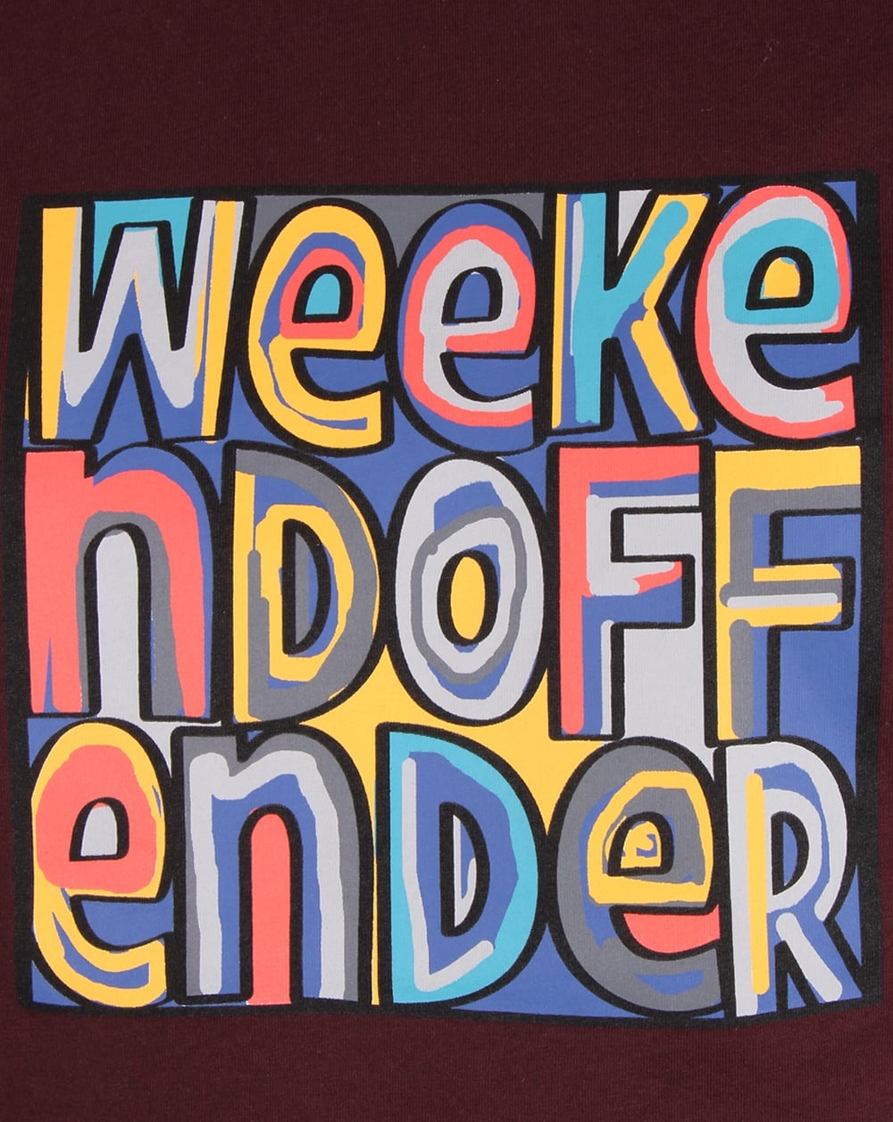 Weekend Offender Mad Cyril T-Shirt Syrah