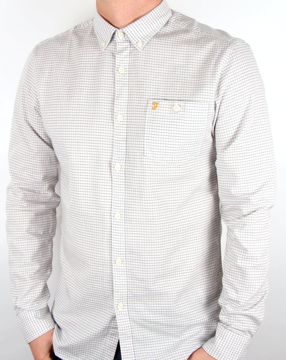 Farah Webber Shirt Ecru