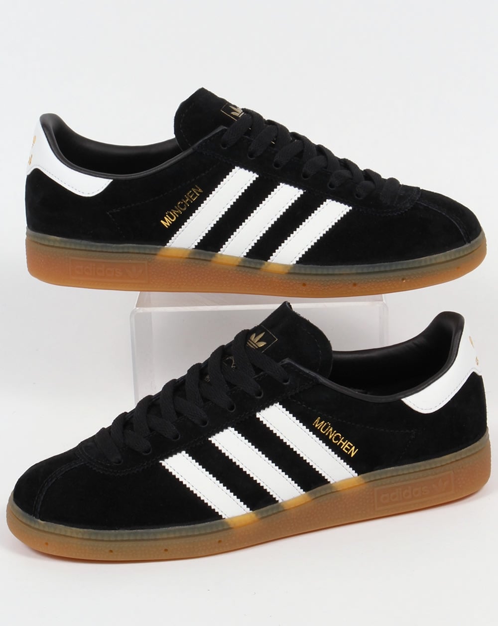Adidas Munchen Trainers Black/White