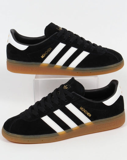 Adidas München Sneakers Schwarz/Weiß