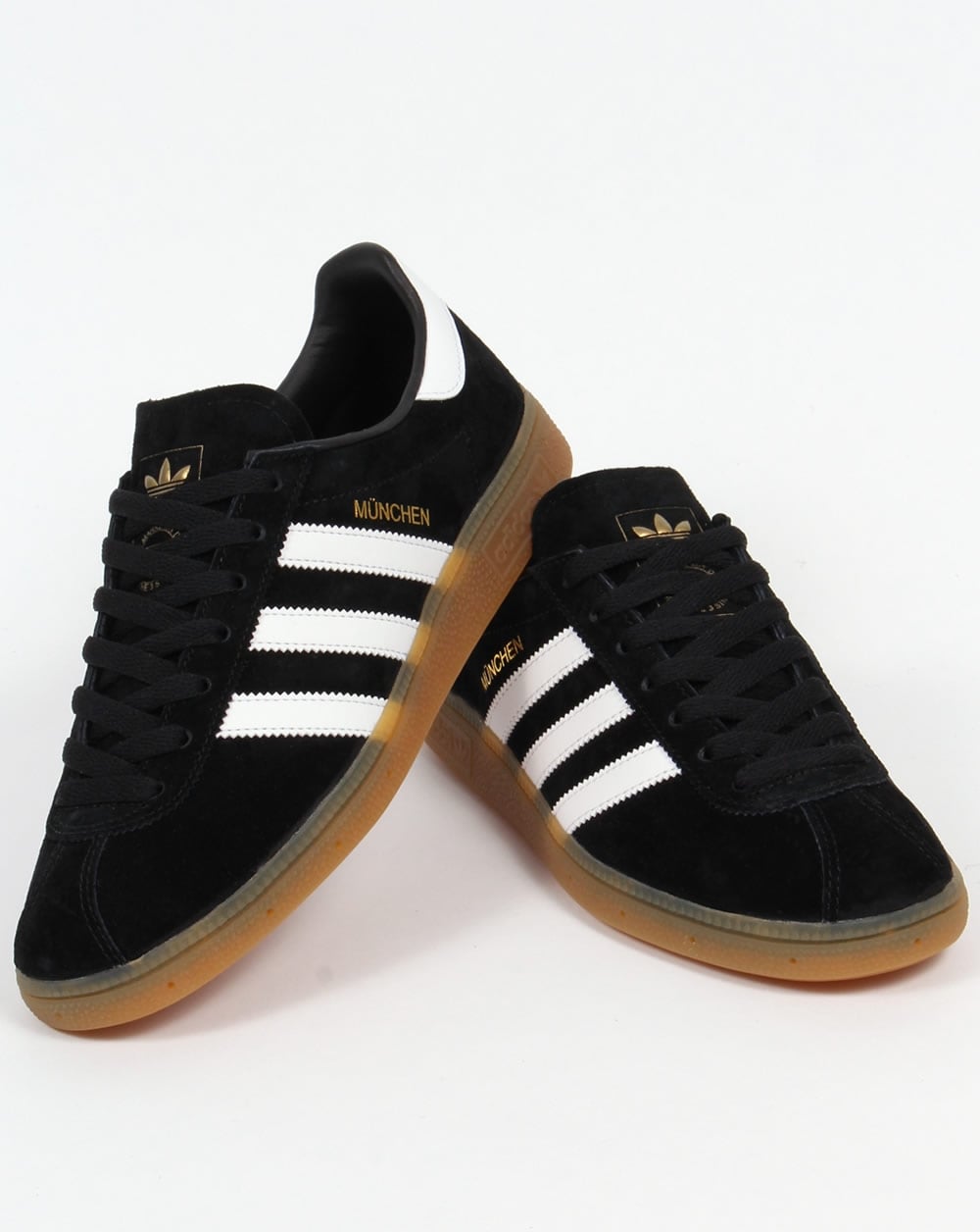Adidas Munchen Trainers Black/White