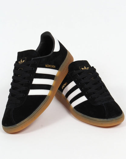 Adidas München Sneakers Schwarz/Weiß