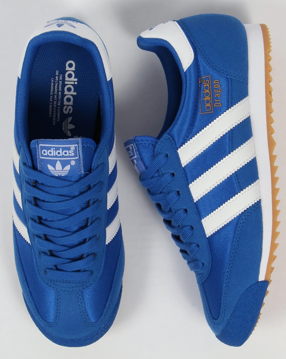 Adidas Dragon Trainers Blue/White