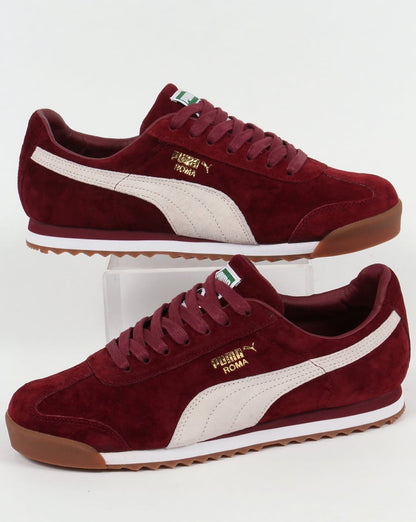 Puma Roma Sneakers Burgund/Weiß