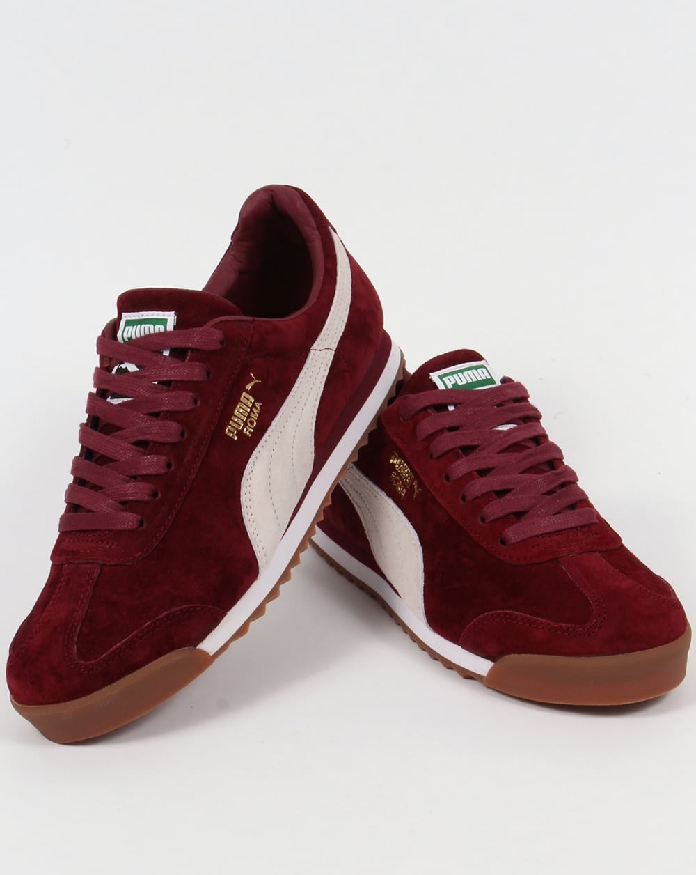 Puma Roma Sneakers Burgund/Weiß