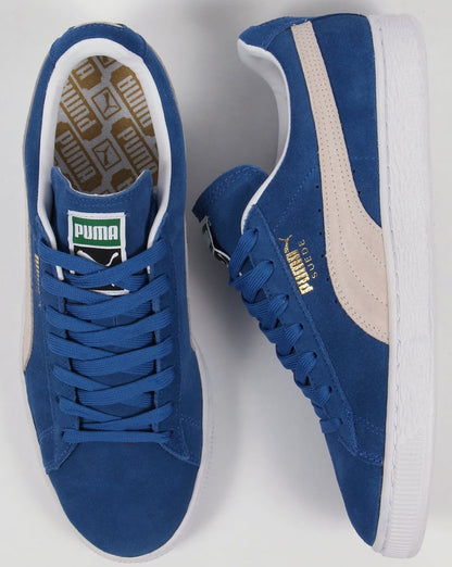 Puma Suede Classic Sneakers Olympia Blau/Weiß