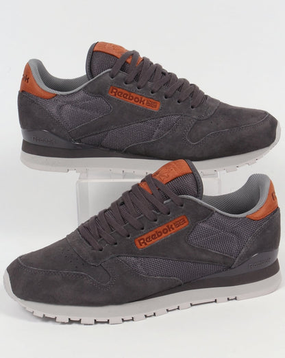 Reebok Classic Leather OL Sneaker Aschgrau/Stahl