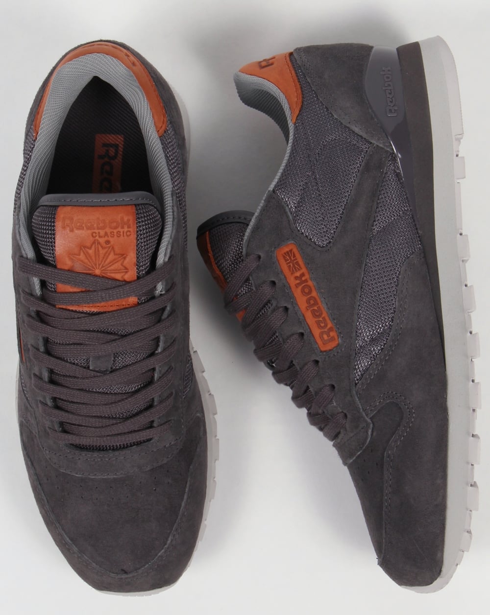 Reebok Classic Leather OL Sneaker Aschgrau/Stahl