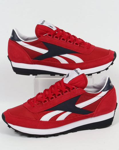 Reebok Aztec Retro-Sneakers Flash Red/Marineblau