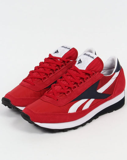Reebok Aztec Retro-Sneakers Flash Red/Marineblau
