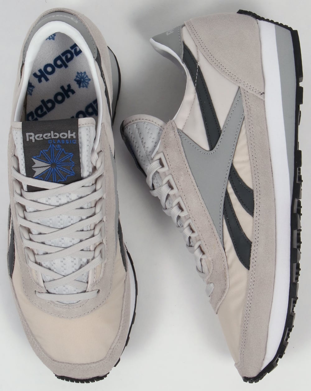 Reebok Aztec Retro-Sneakers Stahl/Kies