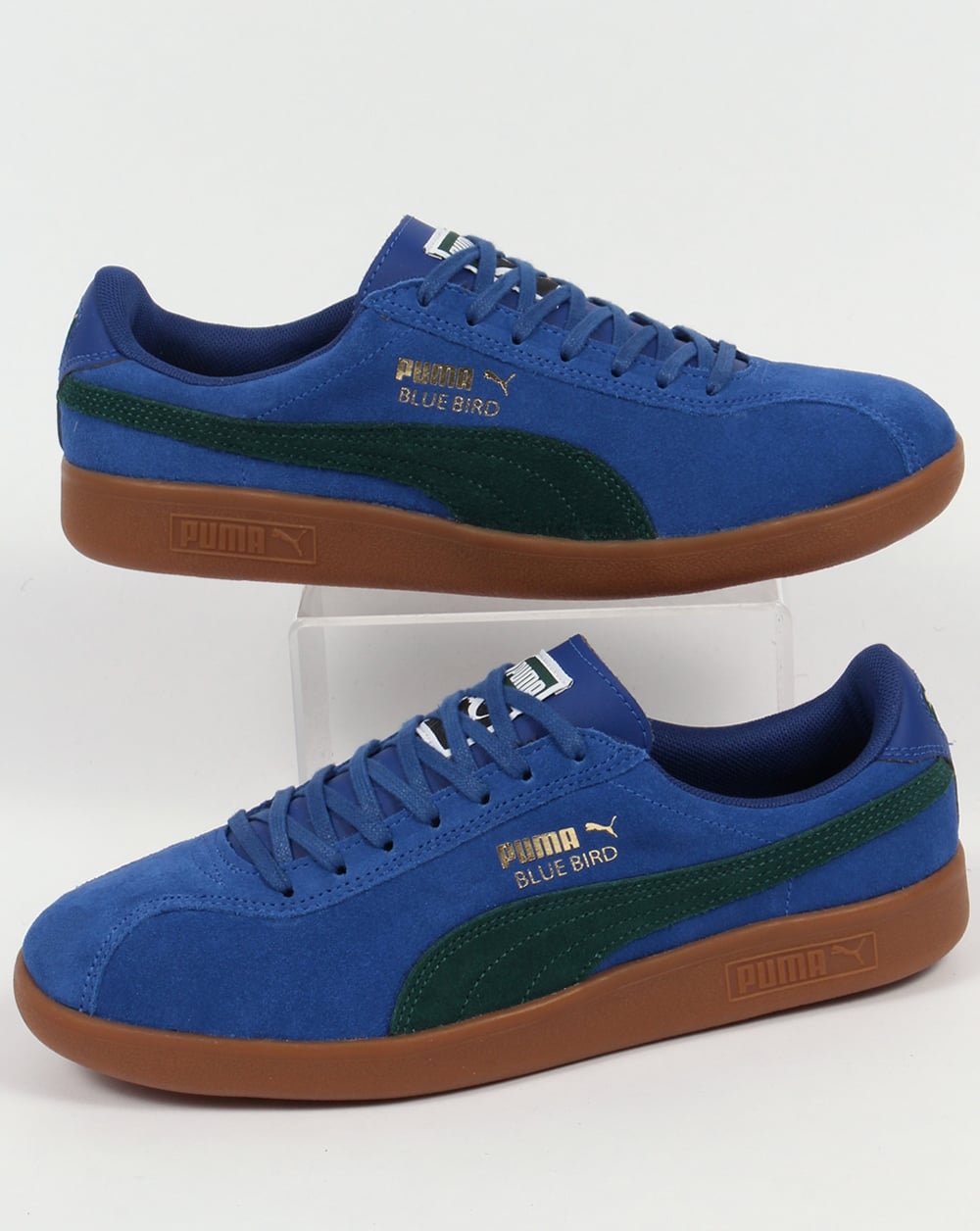 Puma Bluebird Sneakers Königsblau/Tannengrün