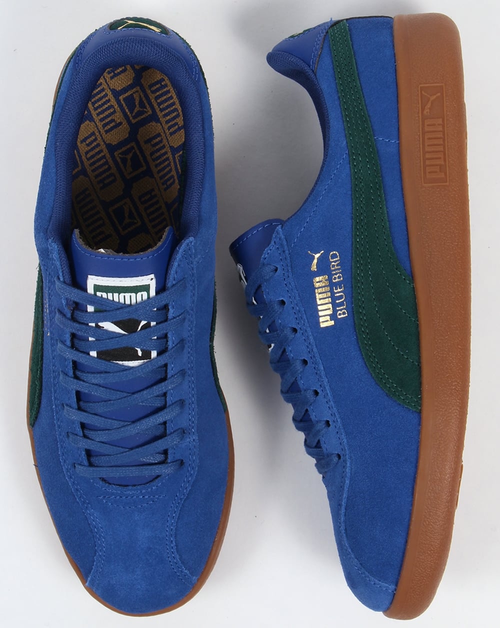 Puma Bluebird Sneakers Königsblau/Tannengrün