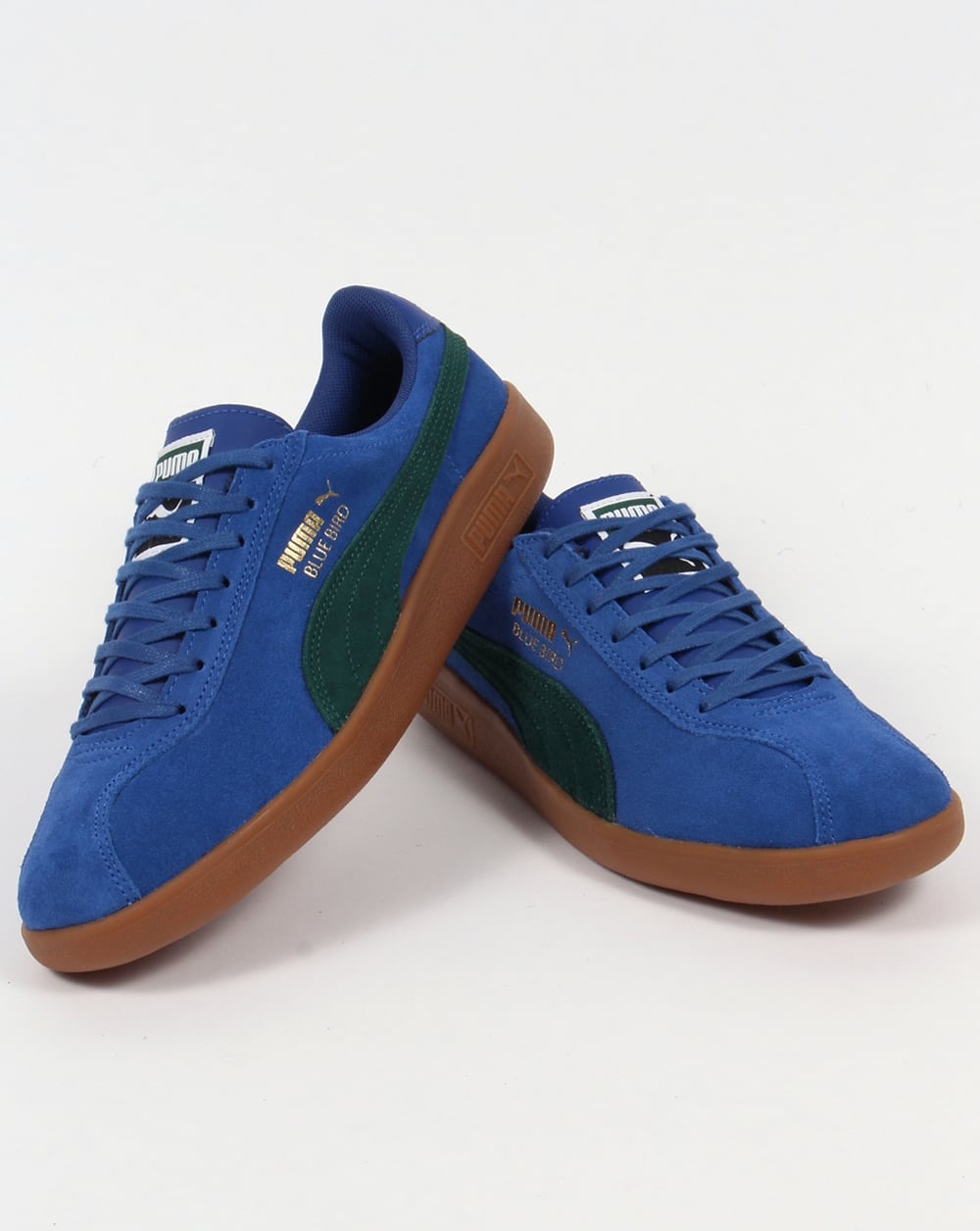 Puma Bluebird Sneakers Königsblau/Tannengrün