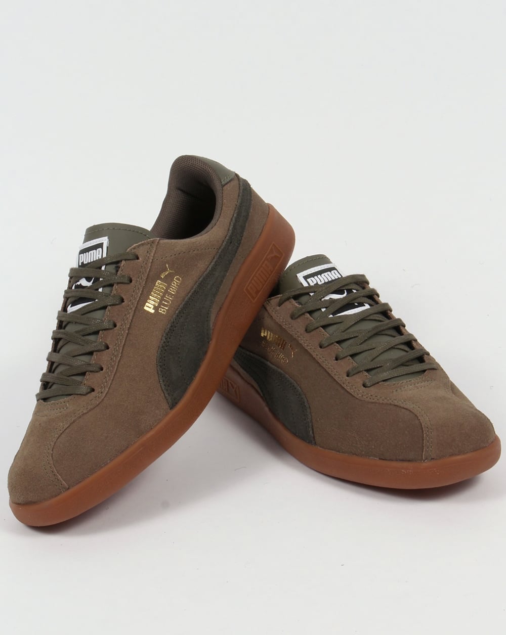 Puma Bluebird Sneakers Olivgrün/Waldgrün