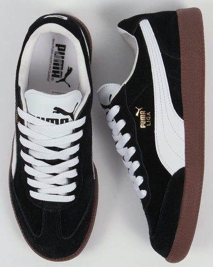 Puma Liga Suede Sneakers Schwarz/Weiß