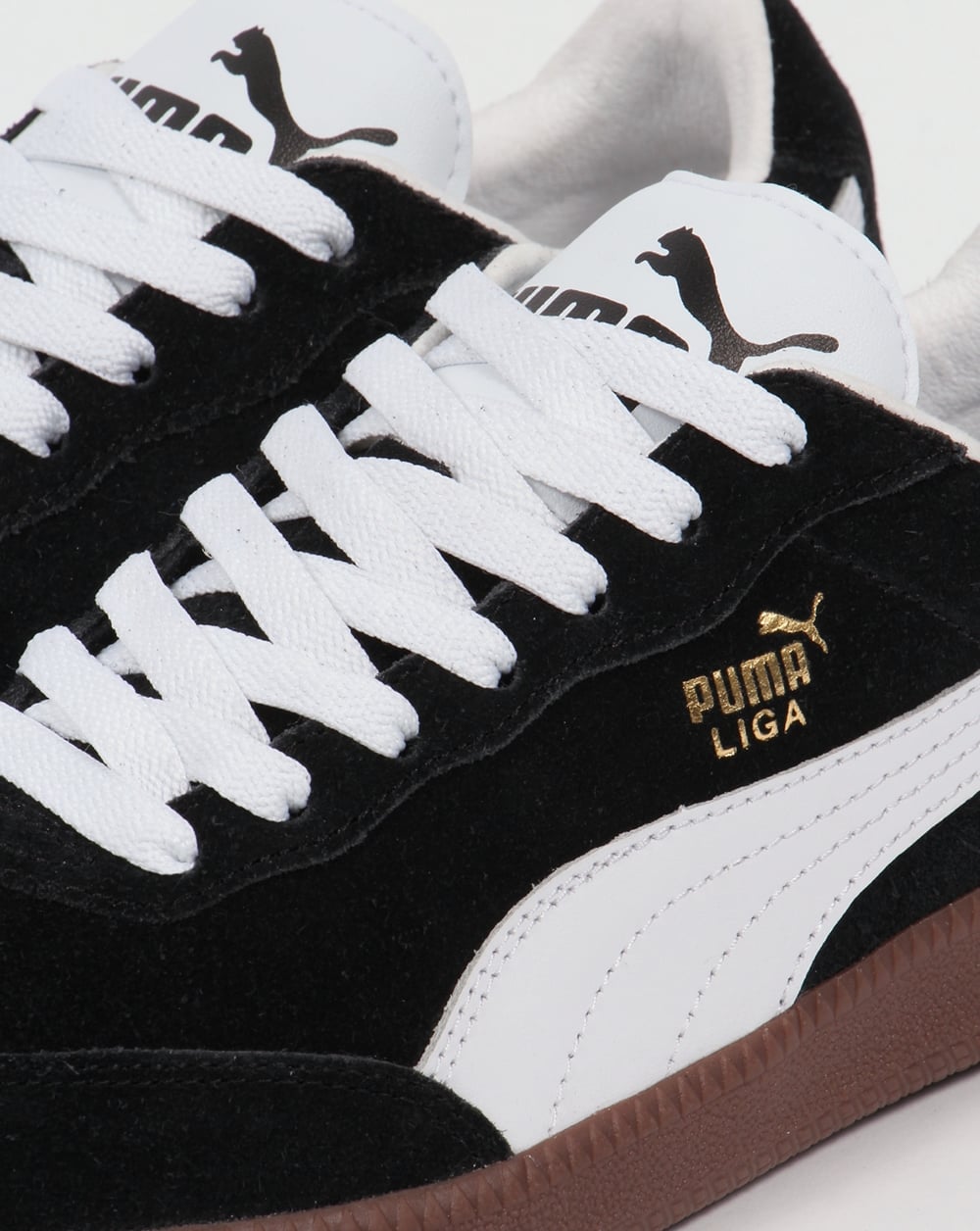 Puma Liga Suede Sneakers Schwarz/Weiß