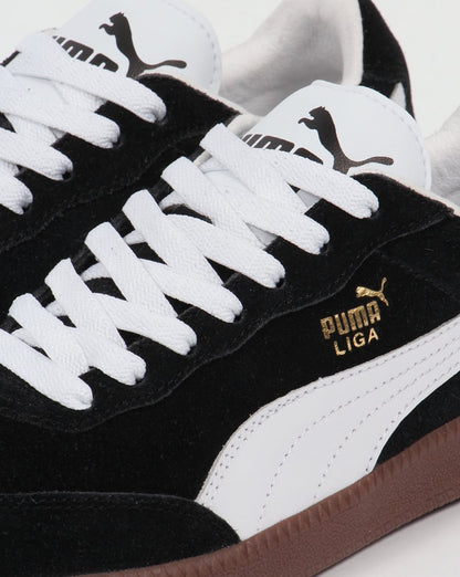 Puma Liga Suede Sneakers Schwarz/Weiß