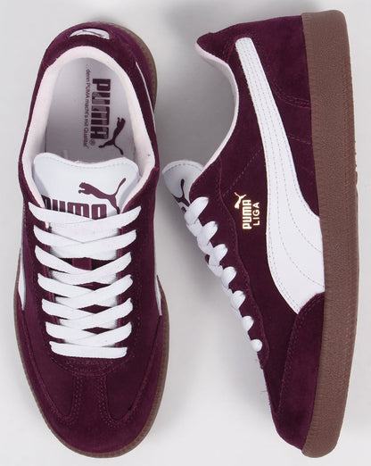 Puma Liga Suede Sneakers Lila/Weiß