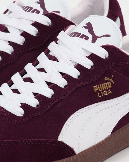Puma Liga Suede Sneakers Lila/Weiß