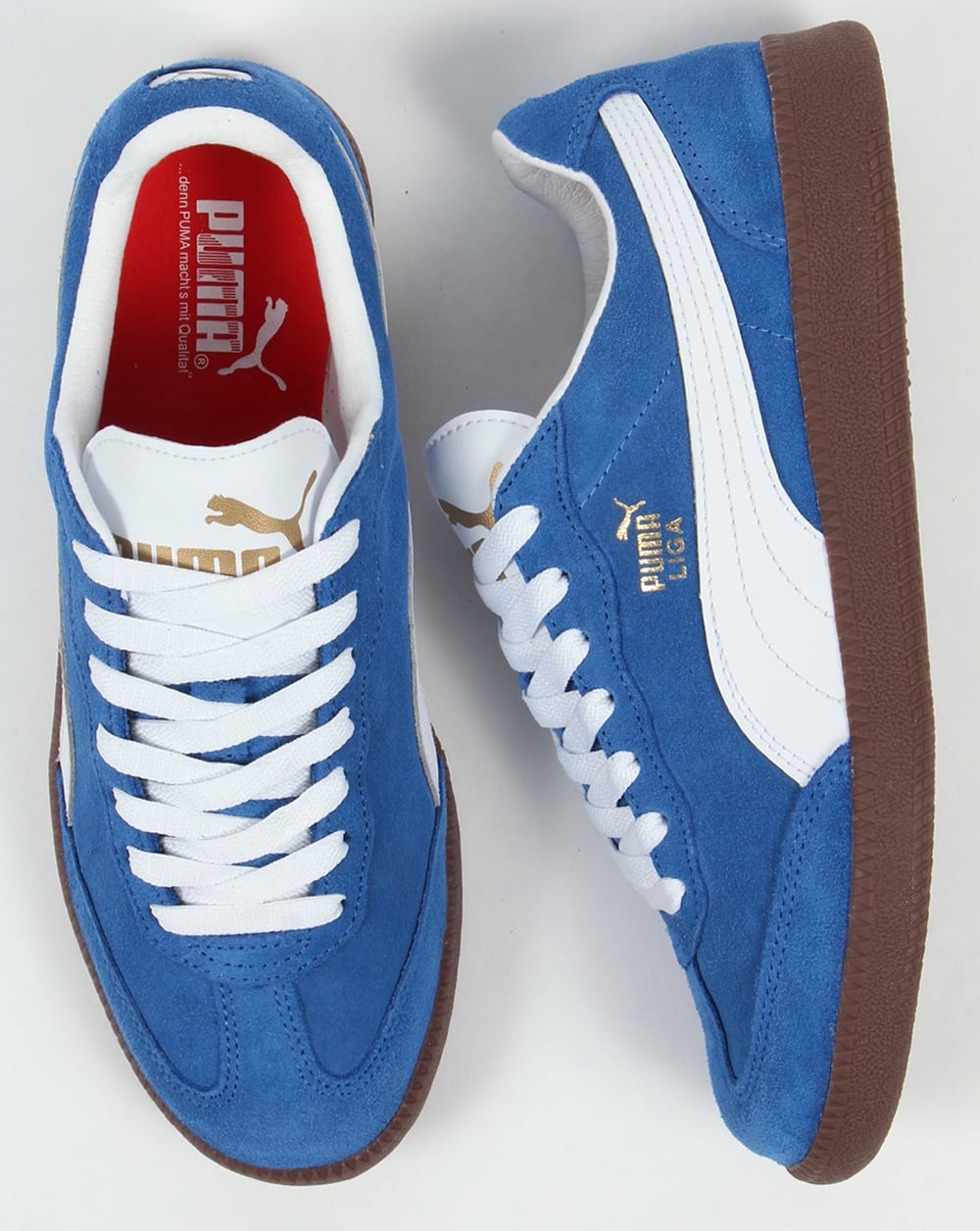 Puma Liga Suede Sneakers Blau/Weiß