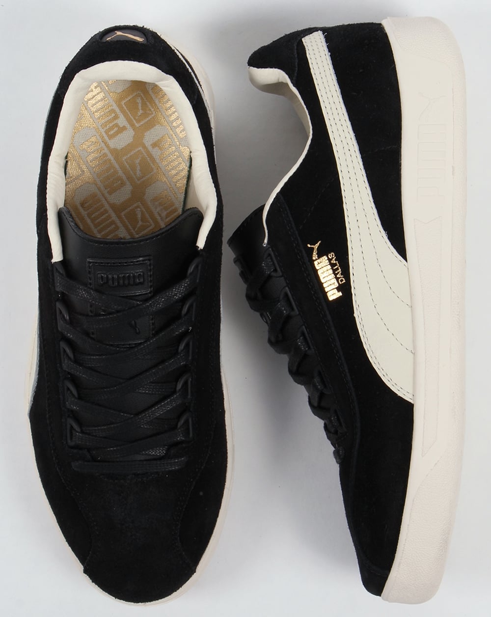 Puma Dallas OG Sneakers Schwarz/Grau/Gold