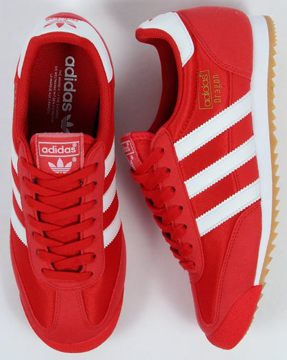 Adidas Dragon Sneakers Rot/Weiß