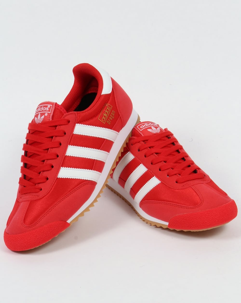 Adidas Dragon Sneakers Rot/Weiß