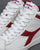 Diadora Game High Waxed Trainers White/Chili Peppers