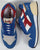 Diadora IC 4000 Premium Trainers Nautical Blue/Red