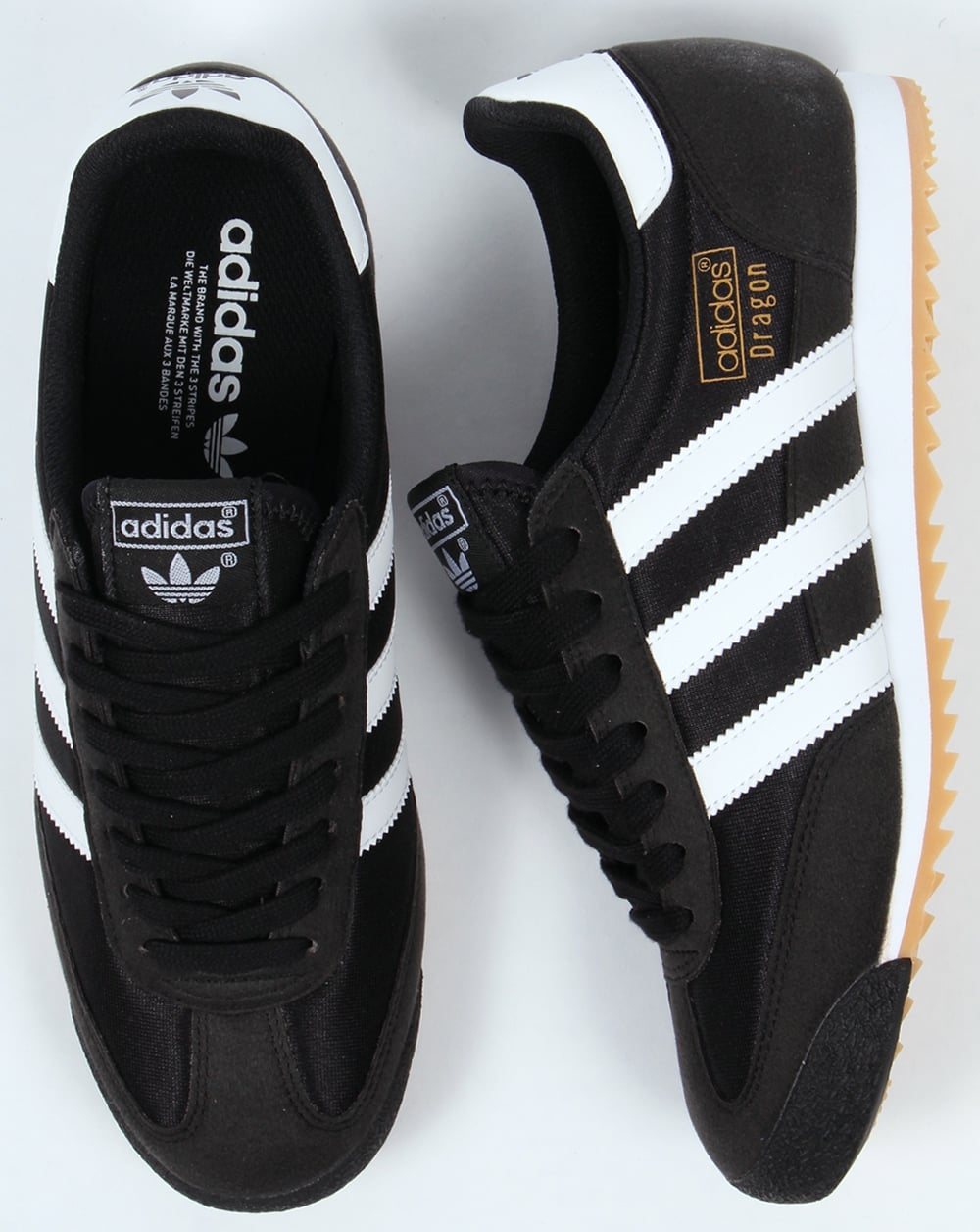Adidas Dragon Trainers Black/White