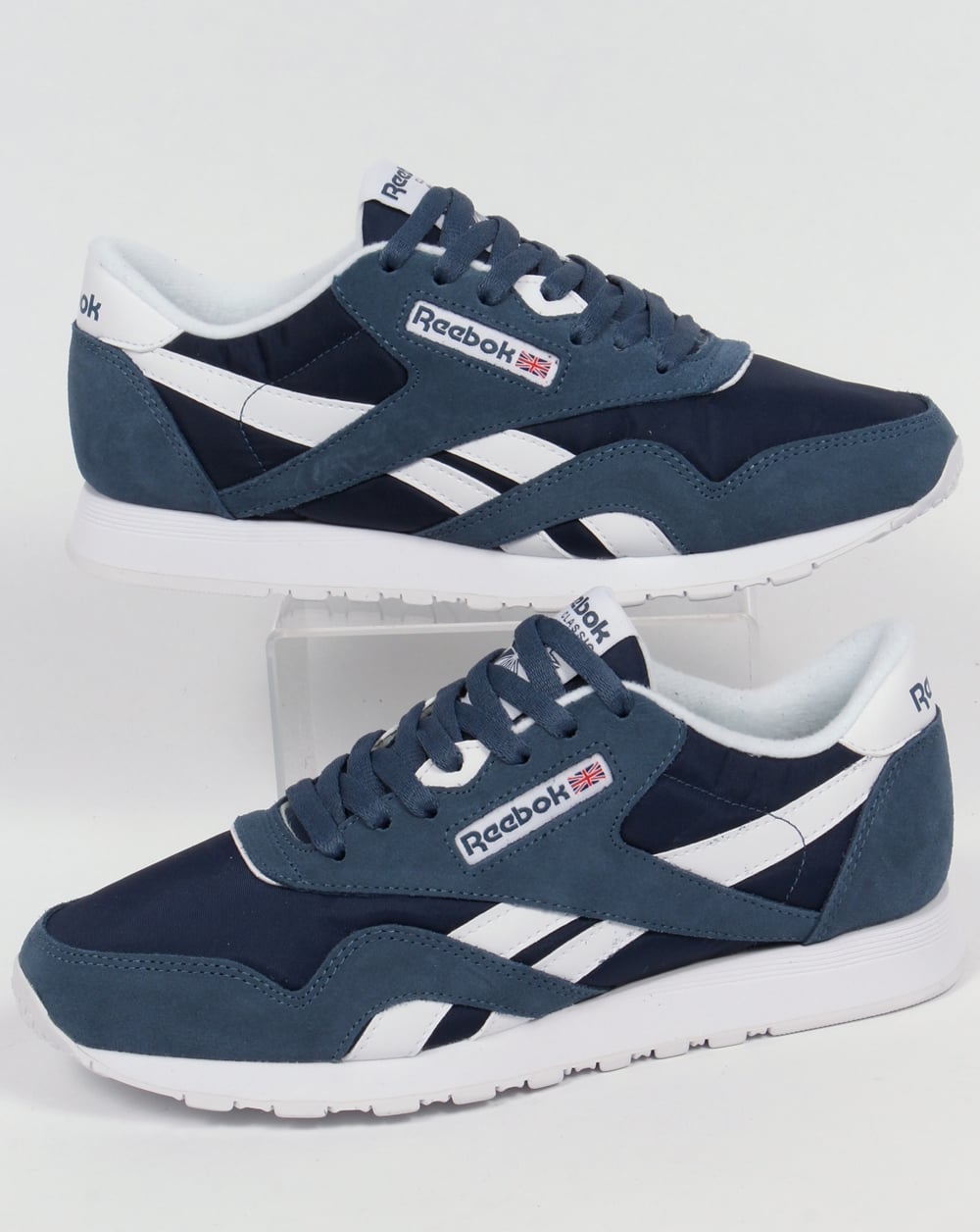 Reebok Classic Nylon Sneakers Brave Blau/Weiß
