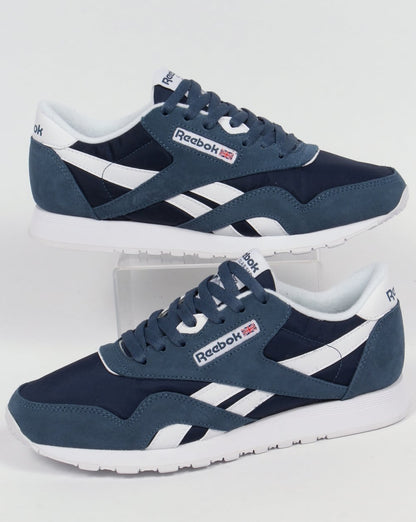 Reebok Classic Nylon Sneakers Brave Blau/Weiß