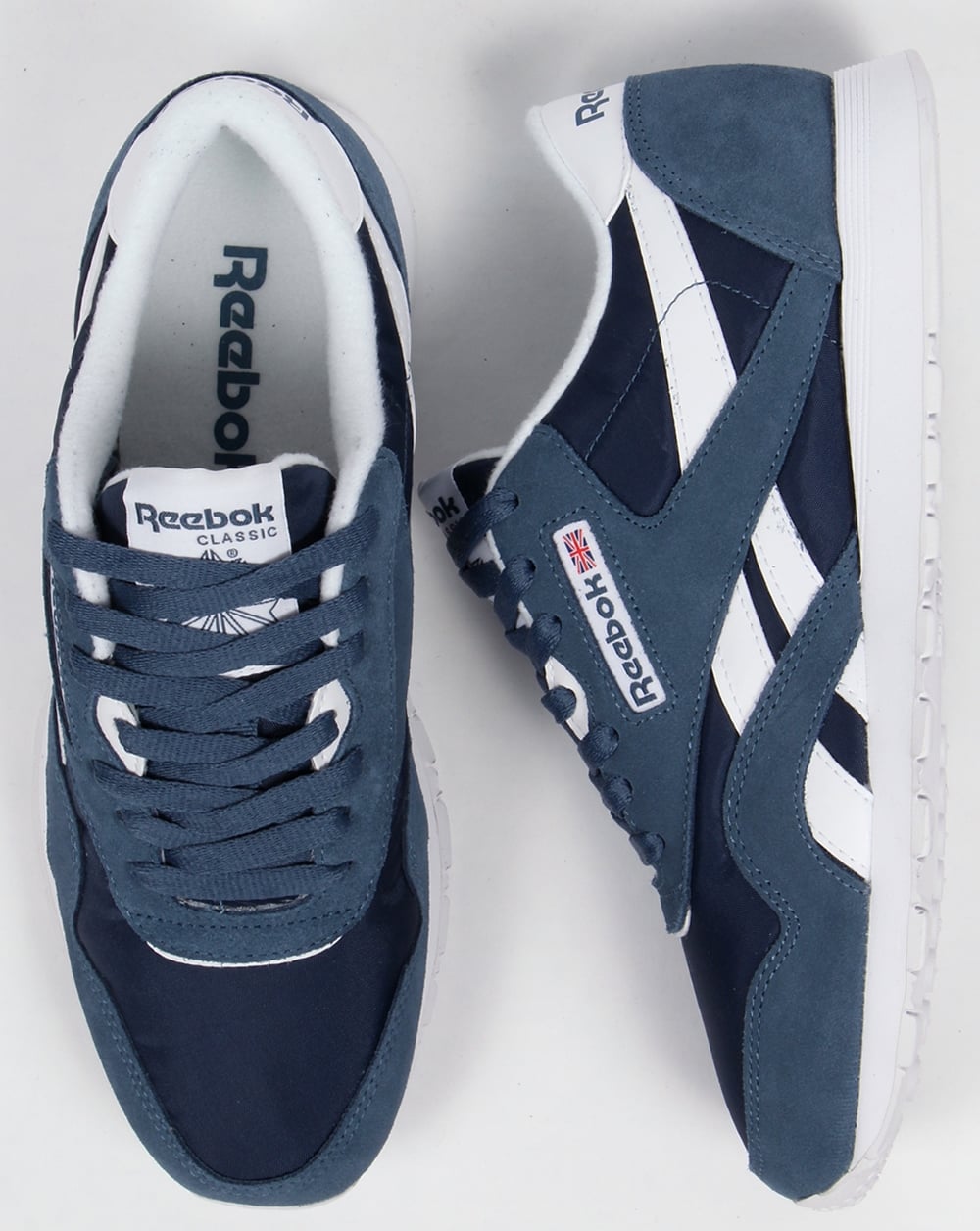 Reebok Classic Nylon Sneakers Brave Blau/Weiß
