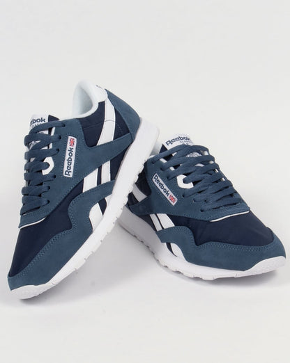 Reebok Classic Nylon Sneakers Brave Blau/Weiß