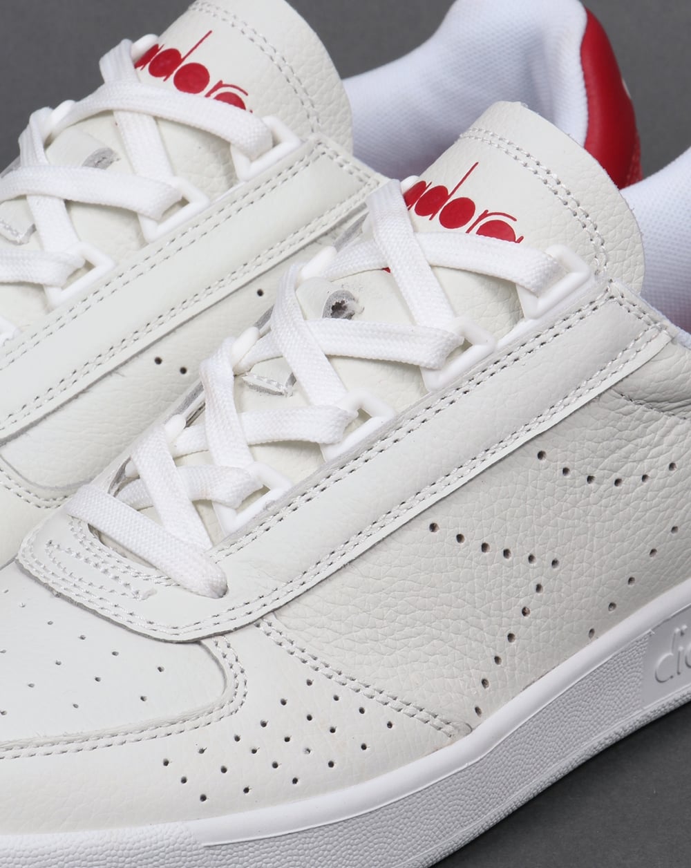 Diadora B. Elite Premium L Sneaker Weiß/Rot
