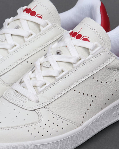 Diadora B. Elite Premium L Sneaker Weiß/Rot