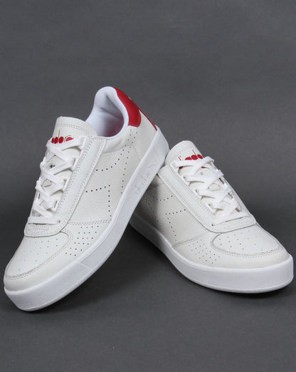 Diadora B. Elite Premium L Sneaker Weiß/Rot