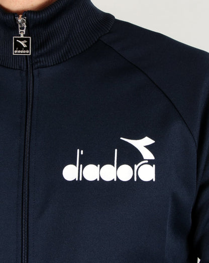 Diadora 80er-Trainingsoberteil aus blauem Denim