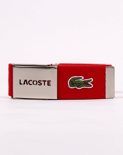 Lacoste Gürtel Geschenkbox Rot